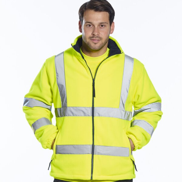 Hi-vis mesh-lined fleece (F300) Thumbnail