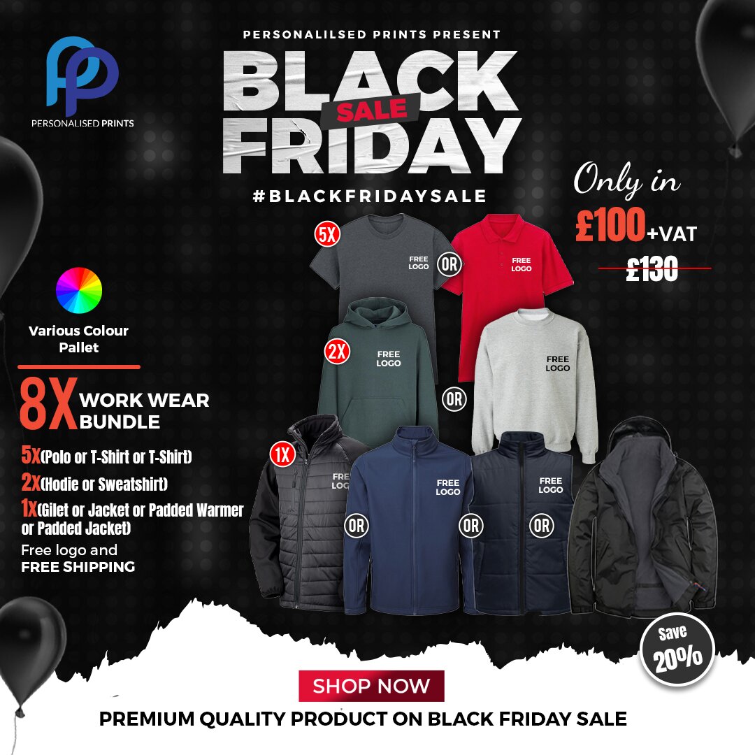 8X BLack Friday workwear bundle