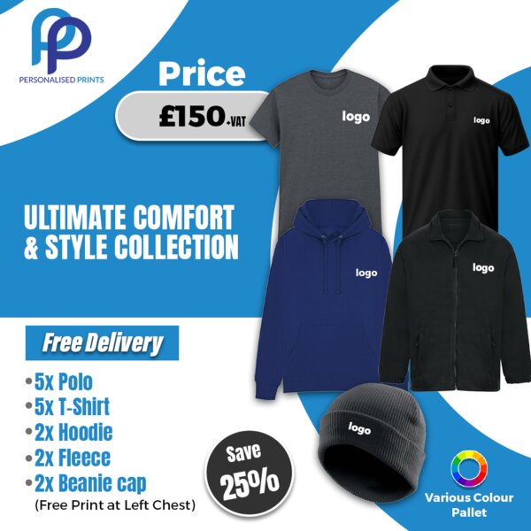 Ultimate Comfort & Style Collection with Free Logo Thumbnail