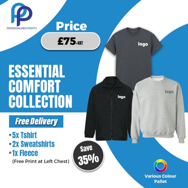 Essential Comfort Collection with Free Logo Thumbnail