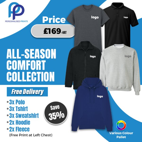 All-Season Comfort Collection with Free Logo Thumbnail