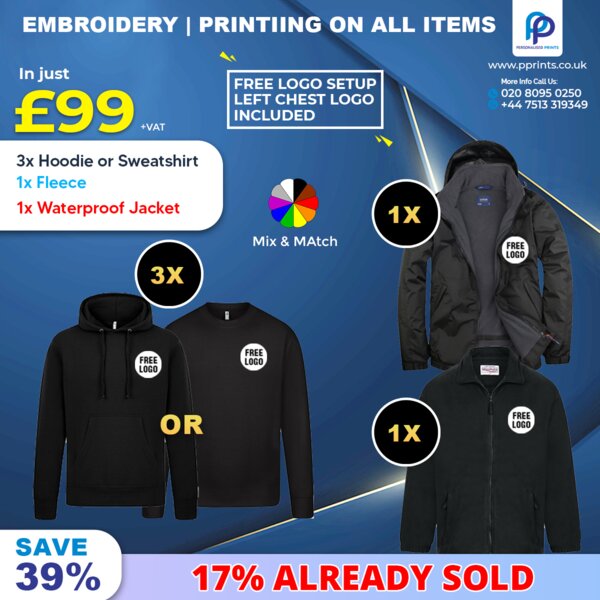 Premium Comfort Collection with Free Logo Thumbnail