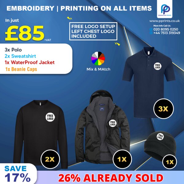 "Classic Comfort Combo with Free Logo" Thumbnail