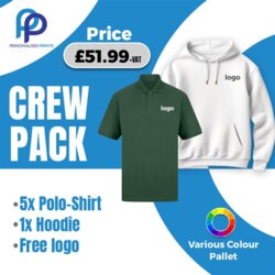 Crew Pack Bundle + Free Left Chest Logo Thumbnail