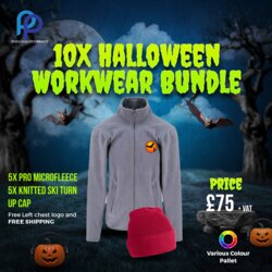 Halloween 10X Work Wear Bundle + Free Left Chest Logo Thumbnail